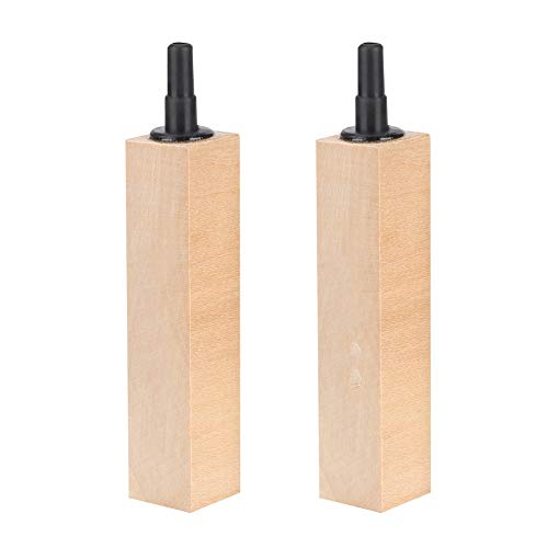 Holz-Luftblasenstein-Diffusor, 2 Stück/Set, natürlicher Aquarium-Diffusor, Luft-Stein, Holz-Luftdiffusor, glatte Textur, Design für sehr feine Kreationen (L) von Gerioie