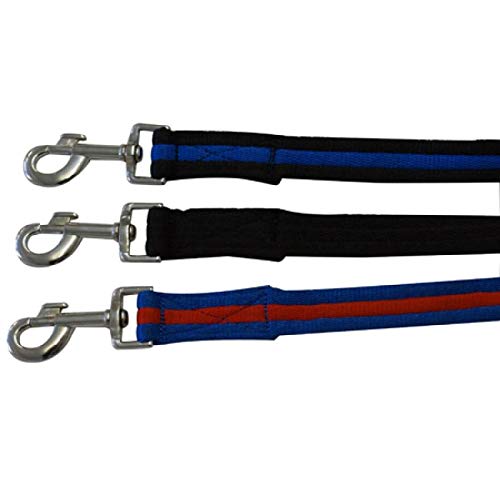 Softlonge 8 Meter (schwarz/blau) von German Riding