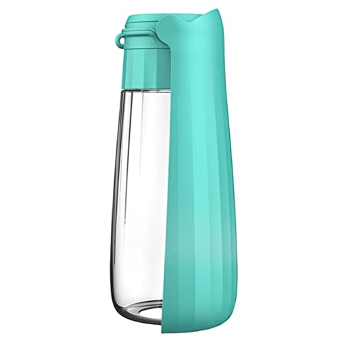 Geruwam Hunde-Reisewasserflasche,Tierischer großer Faltbarer Reisewasserspender - Tragbarer versiegelter Wasserbehälter für den Außenbereich, auslaufsichere, abnehmbare Flasche mit ßem von Geruwam