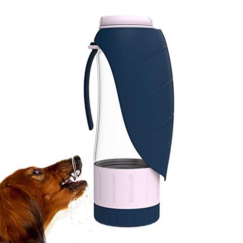 Hundeflasche Wasserspender | Tragbare 300ml Hundewasserflasche | Auslaufsicherer Haustier-Wasserspender zum Spazierengehen, Wandern, Reisen für Katze, Kaninchen, Welpen Geruwam von Geruwam