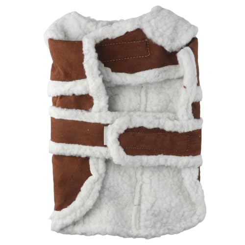 GetCoupon Hunde-Wintermantel, warme Hundejacke, winddichte Hunde-Schneejacke, Kleidung, für Hundekaffee, Größe S oder M oder L (M) von GetCoupon