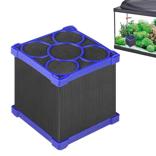 Geteawily Aquarium-Würfelfilter, Aktivkohlefilter, starke Filtration und Absorption für Aquarium, Teiche, Aquarium, Wassertank, Wasserreinigung von Geteawily