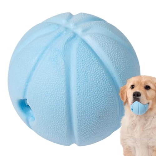 Geteawily Hundeball-Leckerli-Spender, Leckerli-Spenderball für Hunde - Unzerstörbares Hundespielzeug - Hundespielzeug mit Leckerli-Spender, kleines Welpenspielzeug für Hunde, Hunde-Leckerli-Bälle für von Geteawily