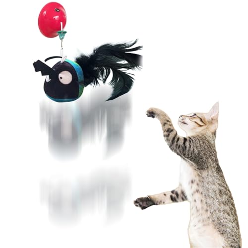 Geteawily Katzenminze Spielzeug - Interaktives Katzenspielzeug Mit Katzenminze,Berührungsaktiviertes Zwitscherndes Zubehör Für Haustiere Geteawily Katzenminze Spielzeug - Interaktives Katzenspielzeug Mit Katzenminze,Berührungsaktiviertes Zwitscherndes Zubehör Für Haustiere von Geteawily