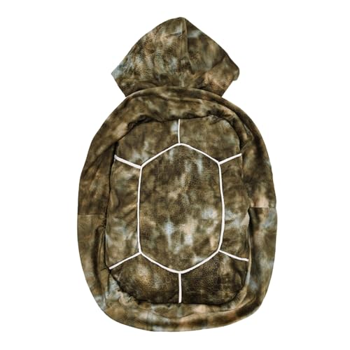 Geteawily Kleines Hundeschildkrötenkostüm, Hundeschildkröten-Outfit | Schildkrötenkostüme für Haustiere,Weiches, bequemes Welpenkostüm, Schildkrötenpanzer-Hundekostüm für Cosplay, zum Anziehen und für von Geteawily