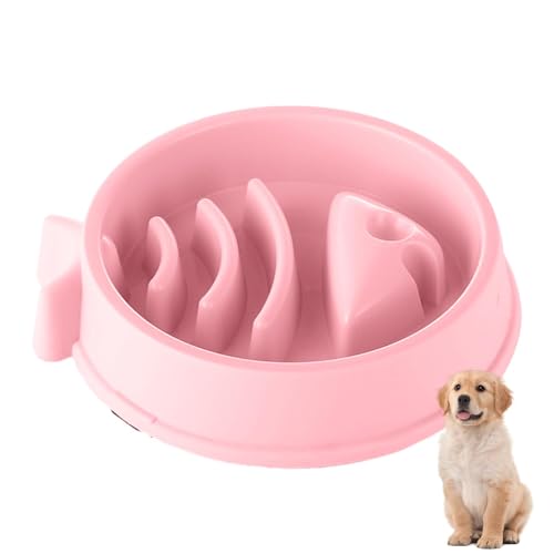 Geteawily Slow Feeder, Slow Feeding Bowl for Pets Dog Food Slow Feeder Bowl, Rutschfester Hund Puzzle Feeder, Interaktiver Slow Eater für Große Mittlere Hunde Katzen von Geteawily