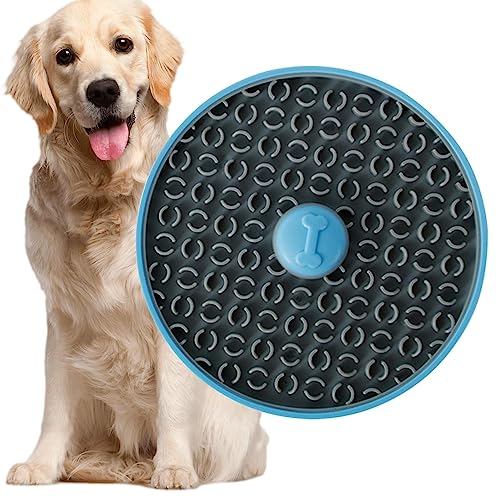 Leckmatte für Hunde, Leckmatte für Hunde mit Saugnäpfen, Katzen-Leckpad für Langeweile, Leckmatte für Hunde, perfekt zum Baden, Pflegen usw Geteawily von Geteawily