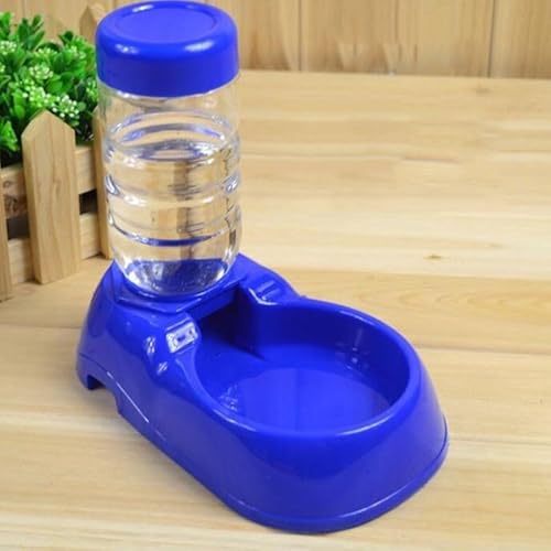Wasserspender und Futterspender für Haustiere, automatische Trinkflasche, 350 ml Fassungsvermögen von Gettimore