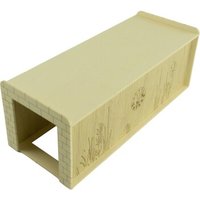 Getzoo 30 cm Holztunnel - Eckig (Ø 8 cm) von Getzoo