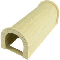 Getzoo 30 cm Holztunnel - Rund (Ø 8 cm) von Getzoo