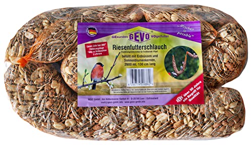 Gevo Riesenfutterschlauch 2600ml Wildvogelfutter von Gevo