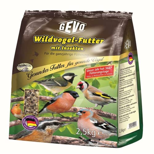 GEVO-Wildvogelfutter mit Insekten 2,5 kg von Gevo