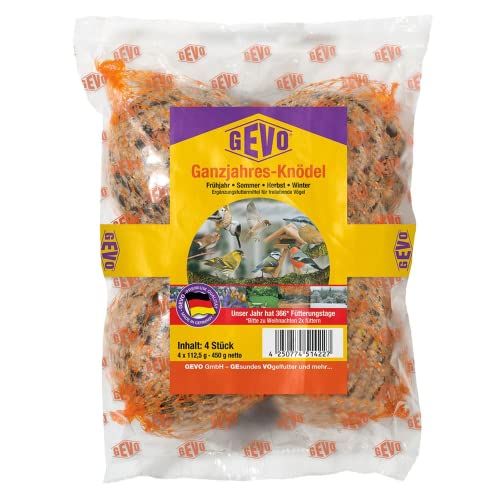 Gevo Meisenknödel 6er Pack, Vogel, Pets, Vogelbesitzer, Vogelfreunde, Vogel, 540g, 0.540 kg von Gevo