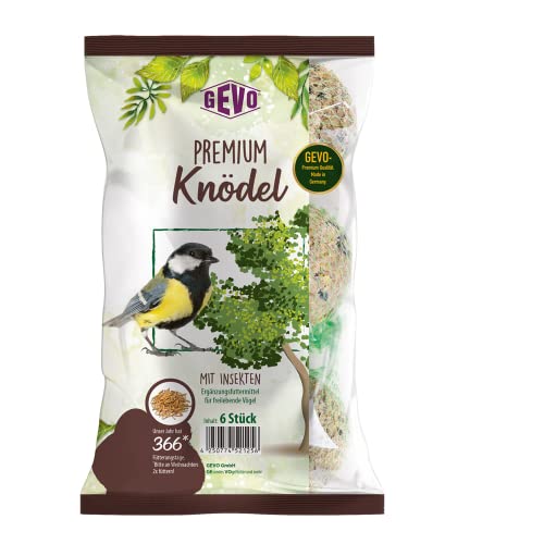 Gevo Premium Meisenknödel mit Insekten 6 Stück von Gevo