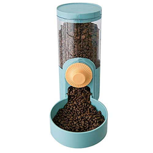 Ggnaxivs Katze Hängende Schüssel Automatischer Wasserspender Feeder Hund Wasserspender Katze Hängender Wasserspender Käfig Haustier Blau Futter von Ggnaxivs