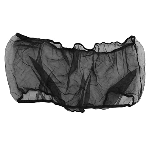 Ggnaxivs VogelkäFig Abdeckung Samen FäNger VogelkäFig Nylon Mesh Netz Abdeckung Rock Bewachen (Schwarz) von Ggnaxivs