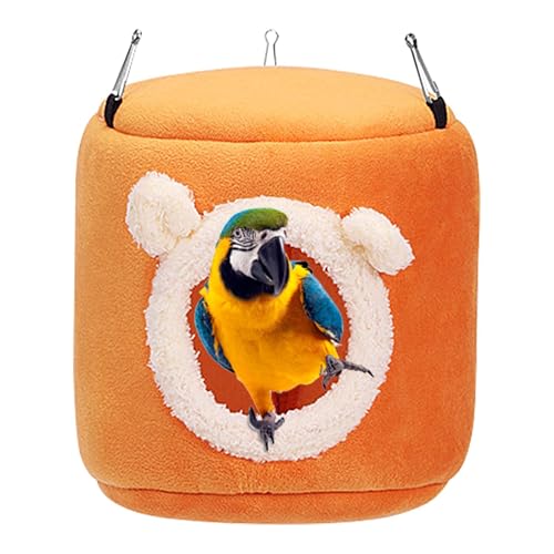 Bird Bed for Cage, Parrot Cage for Large Birds, Large Bird Cage Warmer, Winter Bird Cage Shelter, Easily Washable Bird Bed, Bird Cage Comfort Warmer, Parrot Shelter for Winter, Hanging Bird Cage Bed von Ghjkldha