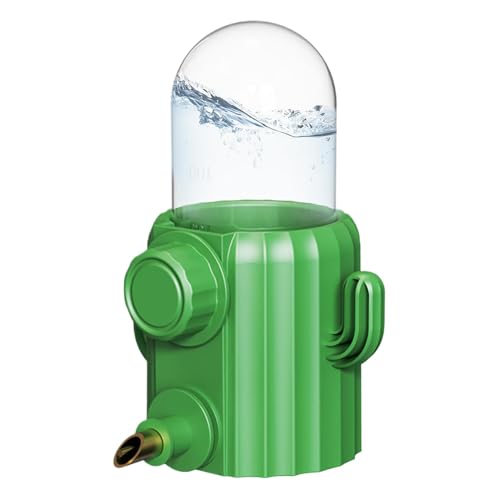 Bird Water Dispenser, Automatic Cactus Parrot Water Feeder, Parakeet Drinker, Easy-Install Bird Cage Accessory, Reliable Waterer for Cockatiel, Lovebirds and Small Birds von Ghjkldha