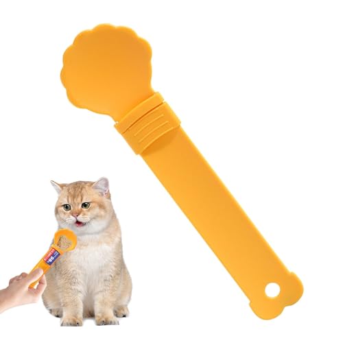 Cat Strip Feeder, Cat Strip Feeder Spoon, Cat Strip Squeeze Spoon | Cat Strip Cat Squeeze Treat Spoon Cat Food Can Spoon Cat Bar Squeezer Feeder Cat Wet Food Spoon Cat Food Spoon for Wet Food von Ghjkldha