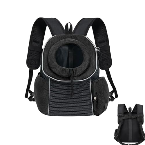 Dog Front Carrier Backpack, Breathable Pet Chest Carrier, Adjustable Pet Carrier Bag, Small Dog Carrier Backpack, Breathable Travel Pet Carrier Backpack for Cats and Small Dogs von Ghjkldha