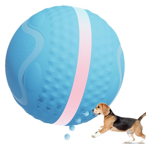 Bewegliches Hundespielzeug, Automatisches Bewegliches Ballspielzeug für Hund, Haustier Hund Kauspielzeug, Smart Pet Hundeball Interaktiv, Hinterhof Hundespielzeug, Park Hundespielzeug, Garten von Ghjkldha