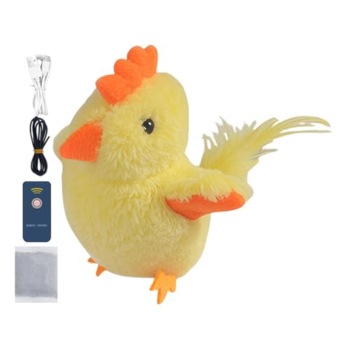 Ghjkldha Cat Toys Flapping Bird, Cat Toys Realistic Interactive Toys, Realistic Flapping Bird Cat Toys, Interactive Toys for Playful Kittens, Includes Catnip for Fun and Engagement von Ghjkldha