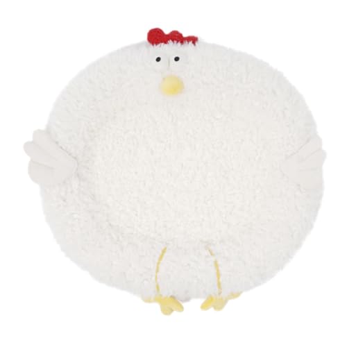 Ghjkldha Cat Warming Bed, Chick Shaped Dog Warming Pad, 24.02x24.02x2.76 Inches Soft Cushion Animal Mat, Creative Pet Bed Pas for Sofas, Floors, and Pets Companion von Ghjkldha