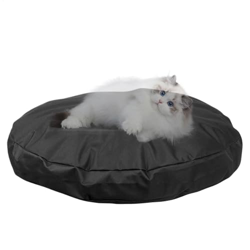 Ghjkldha Dog Bed Replacement Cover, Round Pet Sofa Cover, Double-Sided PVC Coating, 48.03x3.94inches Waterproof Fabric, Easy-Clean Design, Cozy Sleeping for Home and Game Room von Ghjkldha