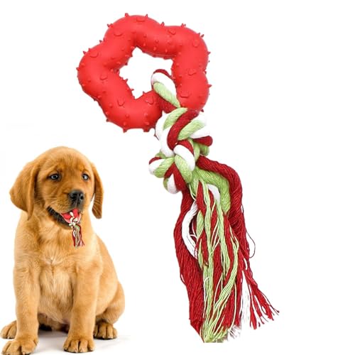 Hunde-Kauspielzeug | Mundpflege-Seil-Hundespielzeug | Weiches Welpenspielzeug, Zahnen Kauspielzeug für Haustiere, Mundgesundheit, Energieverbrauch von Ghjkldha