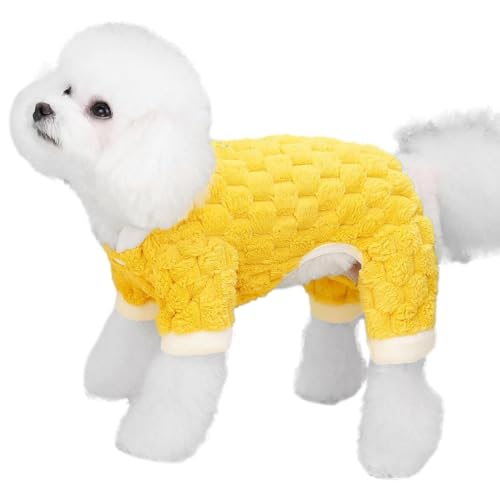 Hunde-Winterkleidung – Fleece-Hundepullover, Haustierpullover, winddichte Haustierkleidung, Haustierpullover für Haustiere von Ghjkldha