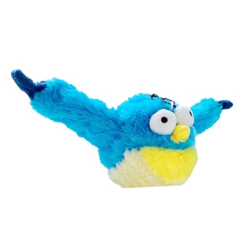 Ghjkldha Interactive Pet Toy, Cat Entertainment Toy, Smart Catnip Bird Toy, Interactive Cat Kicking Bird Toy, USB Cat Entertainment Carb Toy, Bird Interactive Toy for Pets von Ghjkldha