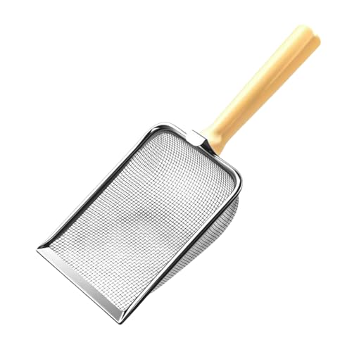 Ghjkldha Katzenstreuschaufel, Metallschaufel, bequemer Griff, Edelstahlschaufel, Kätzchen, Kotheber für mehrere Katzen, Haushalt, Hühnerstall, Kleintiere Ghjkldha Katzenstreuschaufel, Metallschaufel, bequemer Griff, Edelstahlschaufel, Kätzchen, Kotheber für mehrere Katzen, Haushalt, Hühnerstall, Kleintiere von Ghjkldha
