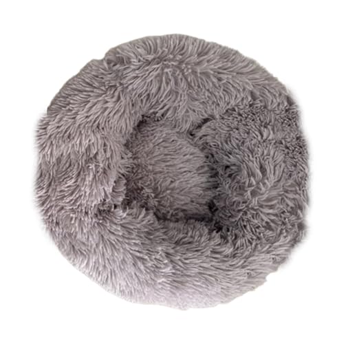 Ghjkldha Plush Dog and Cat Bed | Round Plush Pet Bed | Soft Cuddler for Small Dogs and Cats | Portable Cozy Calming Sleeping Kennel | Ideal Plush Cushion for Pets to Rest and Relax von Ghjkldha