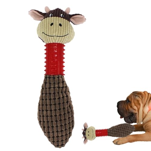 Quietschendes Spielzeug für Hunde – niedliches Kauspielzeug für Hunde | Interaktives Hundespielzeug für kleine und mittelgroße Hunde, Anreicherungsspielzeug, reduziert Langeweile von Ghjkldha