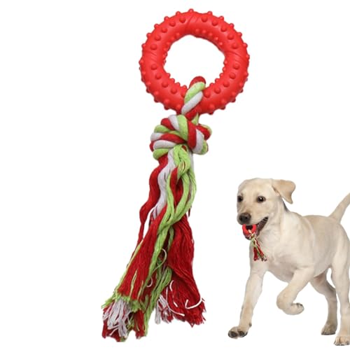 Seil-Kauspielzeug | Mundpflege Hund Kauspielzeug | Weiches Hundespielzeug Zahnen Haustier Spielzeug Lebensmittelqualität Welpenspielzeug für Hund Welpen Spielzeit von Ghjkldha