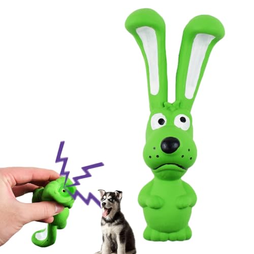 Standing Stick Dog Toy, Soft Rubber Dog Toy, Squeak Toys for Dogs, High Flexibility Dog Toy, Built-in Sound Dog Toy, Boredom Relief, Puppy Toy, Tething Toys for Puppy von Ghjkldha