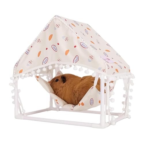 Hamster House Hamster Nest | Hamster Play Tent | Hamster Tent 1 | Bunny Houses and Hideouts Printed Patterns Hamster Tent Hamster Hut Omfortable Hamster Shelter House Habitat for Hamsters Guinea Pigs von Ghjkldha