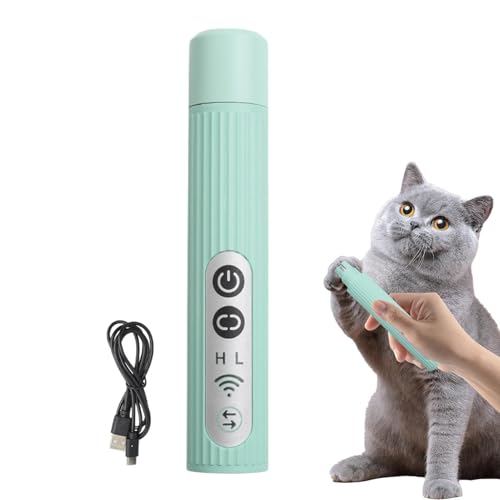 Pet Nail Grinder, Electric Rechargeable Nails Grinder, Fingernail Trimmer for Large Dogs, 15.5 x 2.9 cm Pet Grooming Tool with Light, Ideal for Dog, Cat Lovers and Easy Care von Ghjkldha