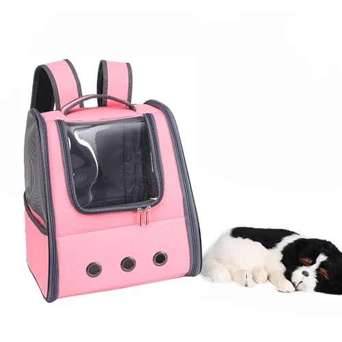 Portable Pet Carrier, Travel Dog Carrier, Pet Carrying Bag for Travel, Pet Backpack Carrier for Dogs, Hands- Pet Carrier 12.6x11.02x14.57 inches for Going Out, Driving, Traveling, Walking von Ghjkldha