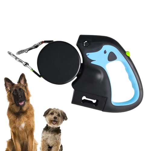 Retractable Dog Leashed | Dog Lead with Lock | Adjustable Dog Lead | Long Retractable Leashed, Heavy-Duty Dog Lead, Ergonomic Dog Leashed, Dog Lead with Stop Button, Nylon Retractable Lead von Ghjkldha