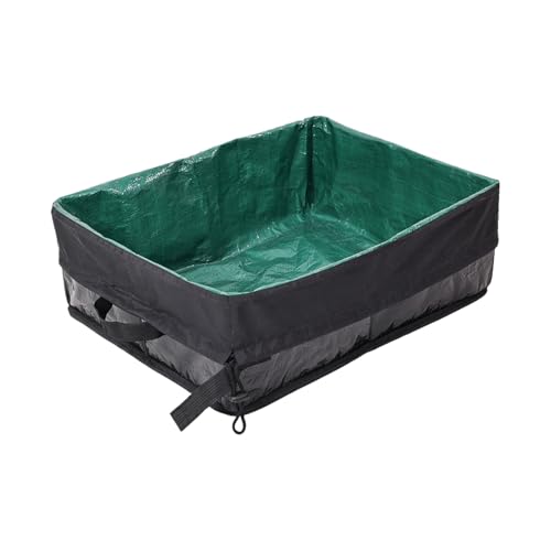 Travel Litter Box, Foldable Cat Carrier Tray, Leakproof Low Entry Odor Control Design, Portable Lightweight Litter Pan for Car, Indoor Use, Corner Placement, 18.5x14.57x6.69 Inches Travel Litter Box, Foldable Cat Carrier Tray, Leakproof Low Entry Odor Control Design, Portable Lightweight Litter Pan for Car, Indoor Use, Corner Placement, 18.5x14.57x6.69 Inches von Ghjkldha