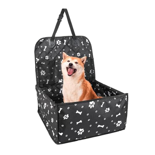 Waterproof Dog Seat Carrier | Puppy Car Seat Bag | Adjustable Waterproof Pet Carrier with Storage Pockets | Comfortable Seat for Small Animals and Kittens | Great for Traveling with Your Pet von Ghjkldha