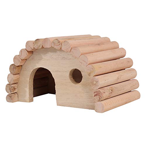 Ghzste Holz-Hamsterbogenbett, Kleines Tier-Warmhaus, Hamsternest, Holzspielzeug von Ghzste