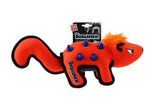GiGwi Duraspikes Extra langlebiges Hundespielzeug, Orange Waschbär, interaktives Kauspielzeug für Harte Kauer GiGwi Duraspikes Extra langlebiges Hundespielzeug, Orange Waschbär, interaktives Kauspielzeug für Harte Kauer von GiGwi