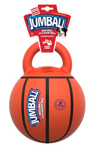 GiGwi Jumball Ball für mittelgroße und große Hunde, mit extra hartem Griff aus Gummi GiGwi Jumball Ball für mittelgroße und große Hunde, mit extra hartem Griff aus Gummi von GiGwi