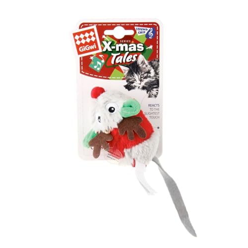 GiGwi X-Mas Tales Melody Chaser Maus Motion Activated, 7510 von GiGwi