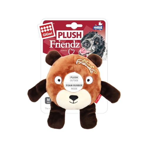 Gigwi Plush Friendz Hundespielzeug, Medium von GiGwi