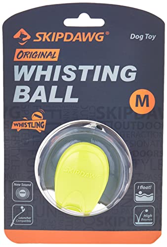 SKIPDAWG Original Whistling Ball Hundespielzeug Medium von SKIPDAWG