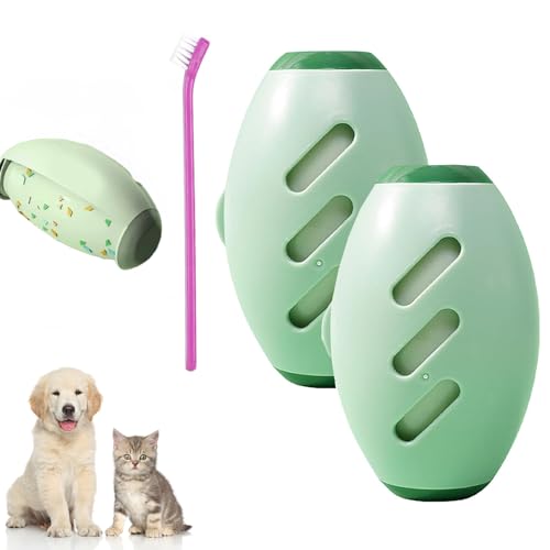 Blinksify Pet Hair Remover, Blinksify Reusable Pet Fur Collector, Blinks Fur Collector for Pet, Washable Pet Hair Remover, Pet Hair Remover Roller (2 Pcs Green) von Gienslru