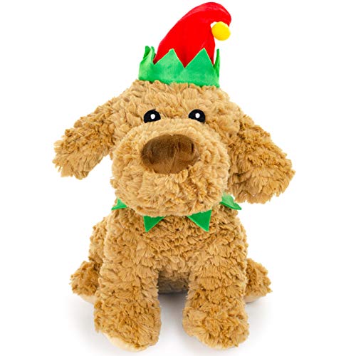 Metropawlin Haustier-Plüsch-Spielzeug für Weihnachten, Pinguin, Weihnachtsmann, Rentier, Bär, Schneemann oder Hund, 22,9 cm von Giftable World